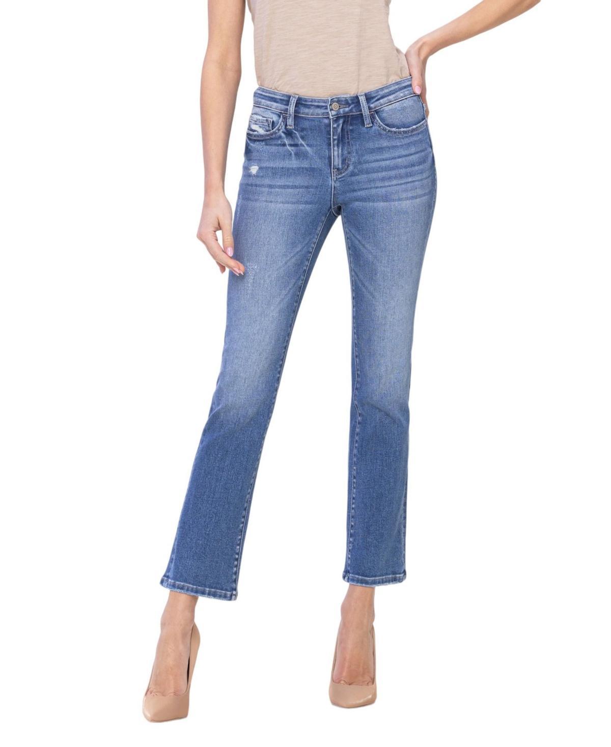 Flying Monkey Womens Low Rise Slim Bootcut Jeans Product Image