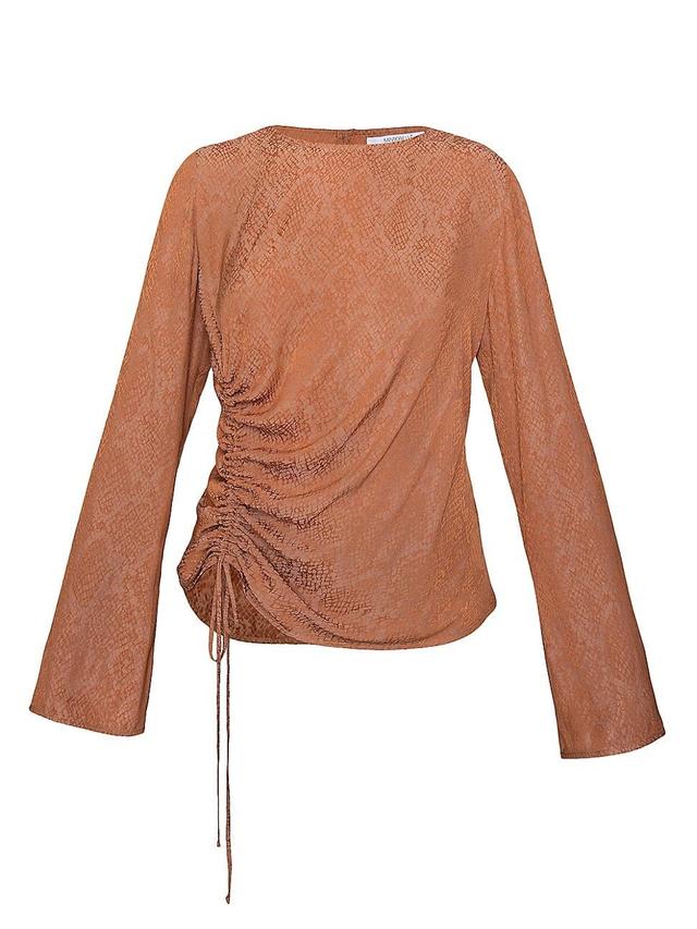 Womens Fabi Satin Top Product Image