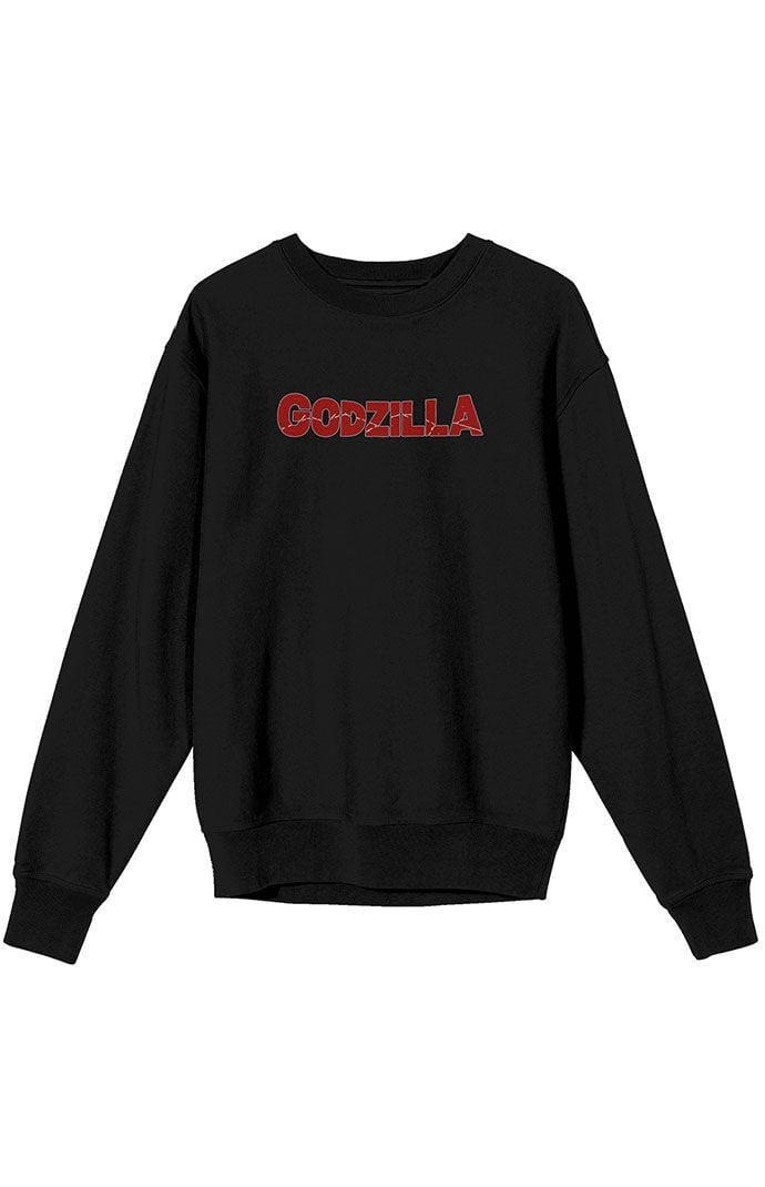 Men's Godzilla Key Art Crew Neck Sweatshirt Product Image