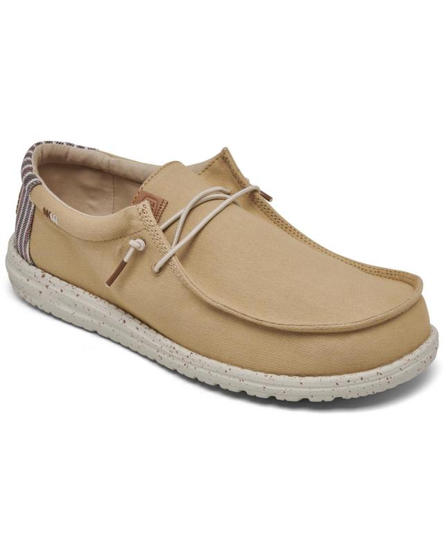 Hey Dude Mens Wally Workwear Casual Moccasin Sneakers from Finish Line Product Image