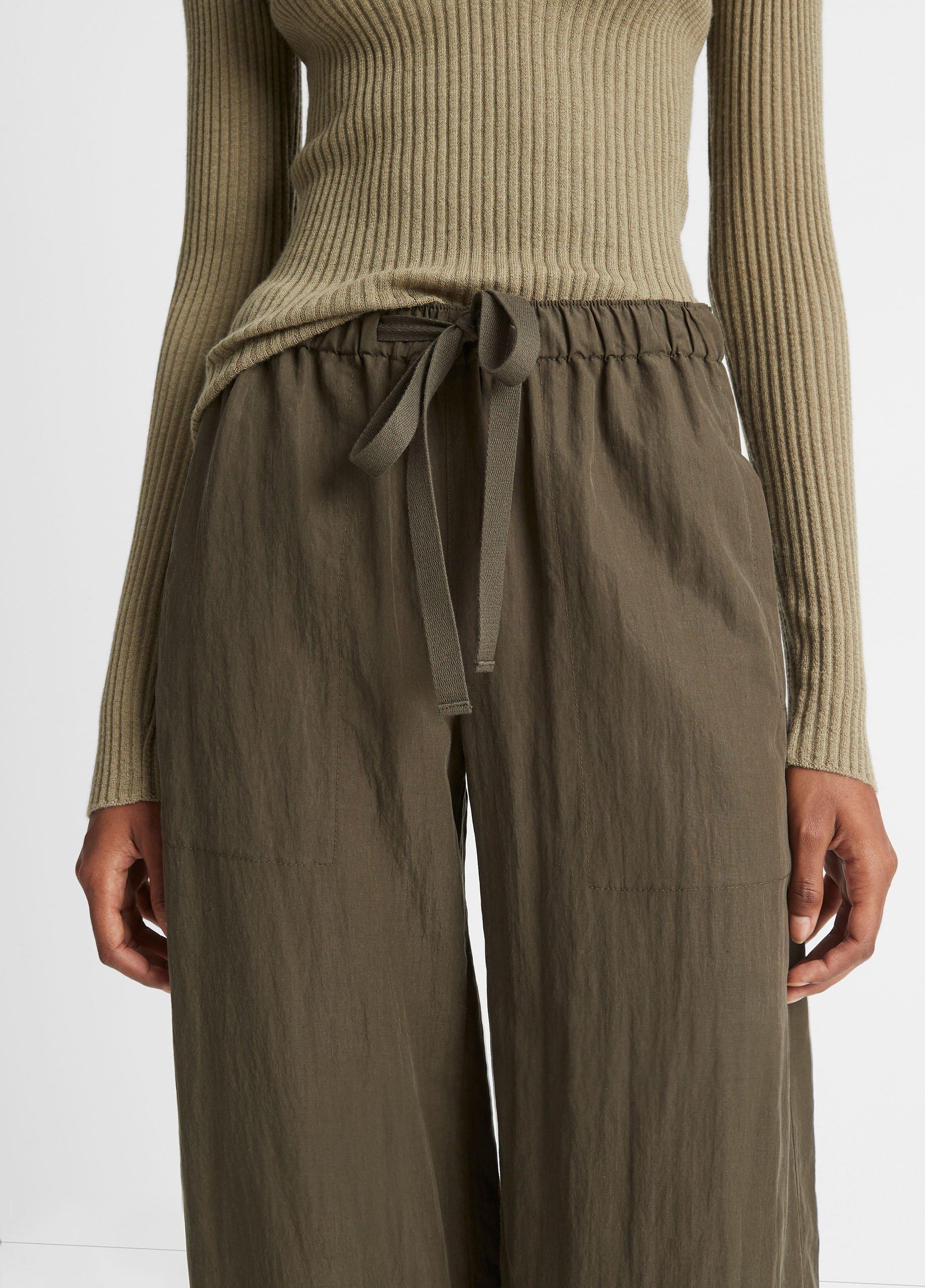 Mid-Rise Utility Drawstring Pant Product Image