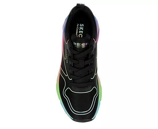 Skechers Womens Tres Air Uno Rainbow Roads Sneaker Product Image