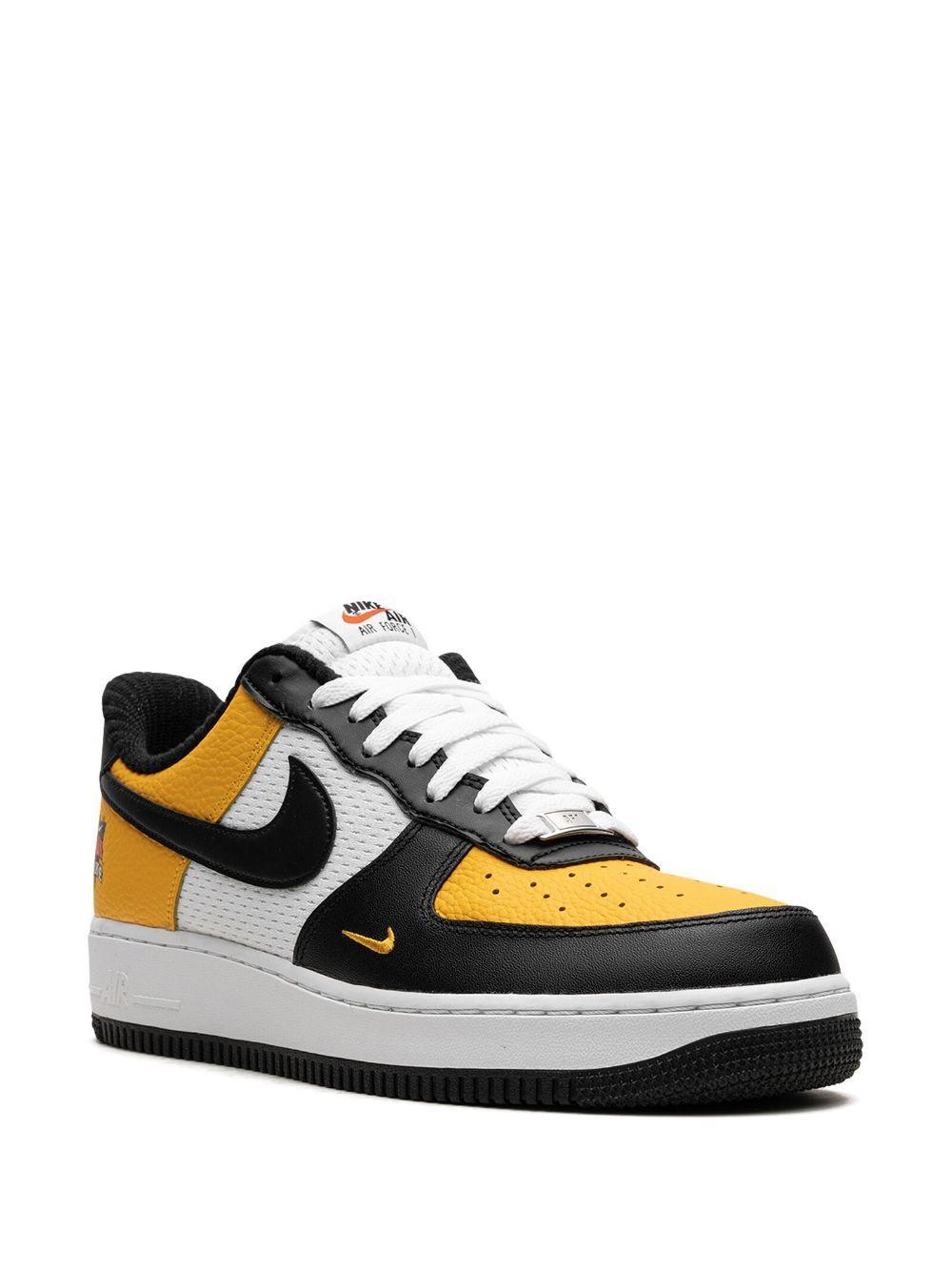 NIKE Men's Sb Force 58 Steelers Sneakers In University Gold/black-white In Orange Product Image