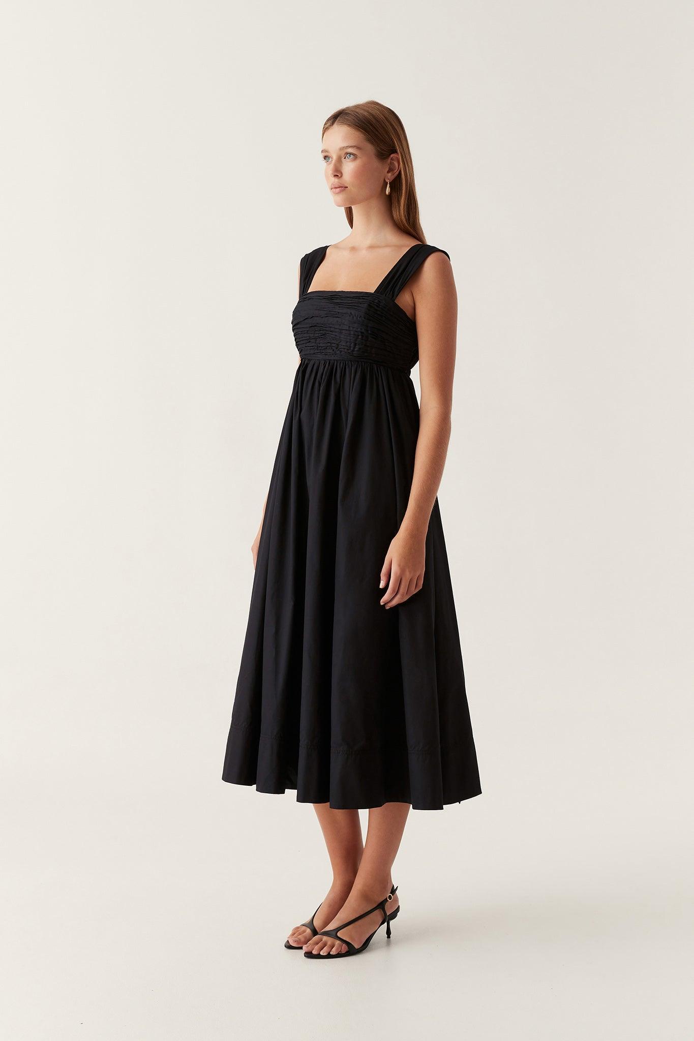 Nova Tie Back Midi Dress Product Image