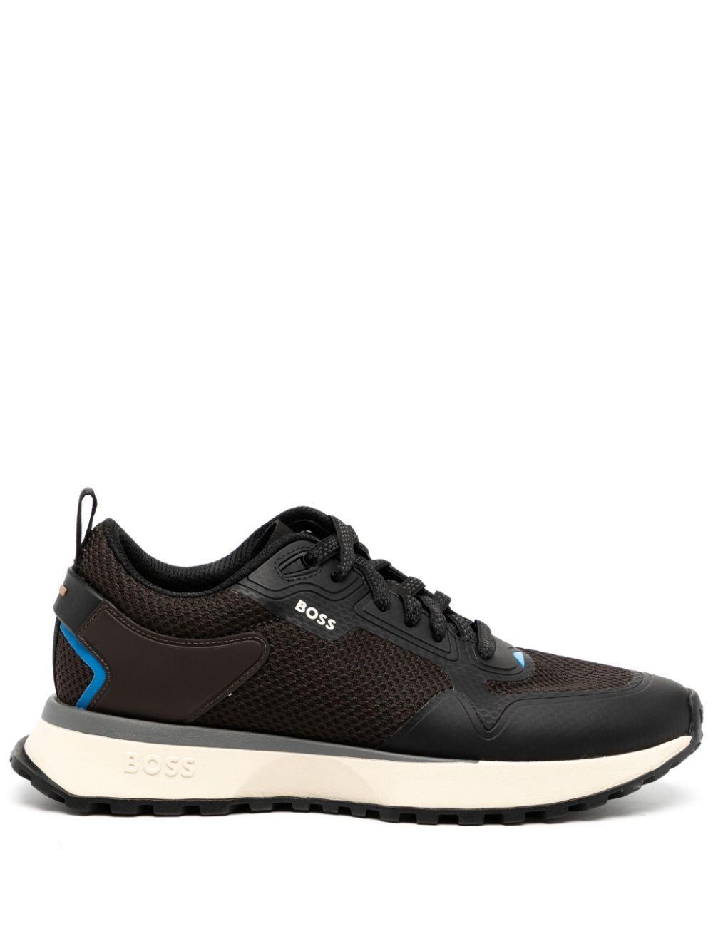 HUGO BOSS Jonah Runn Meth Trainer In Brown Product Image