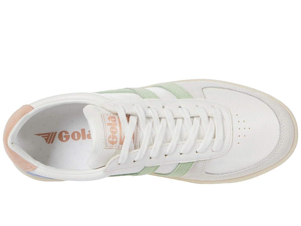 Gola Grandslam Trident Patina Green/Pearl Pink) Women's Shoes Product Image