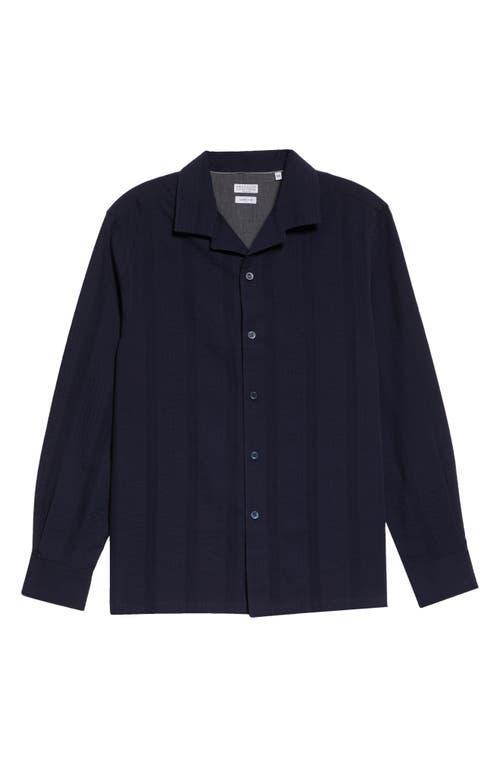 Brunello Cucinelli Easy Fit Solid Long Sleeve Camp Shirt Product Image