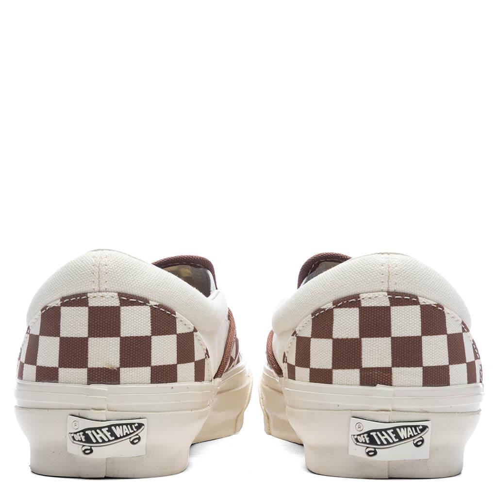 Premium Slip-On 98 - Checkerboard Coffee Male Product Image