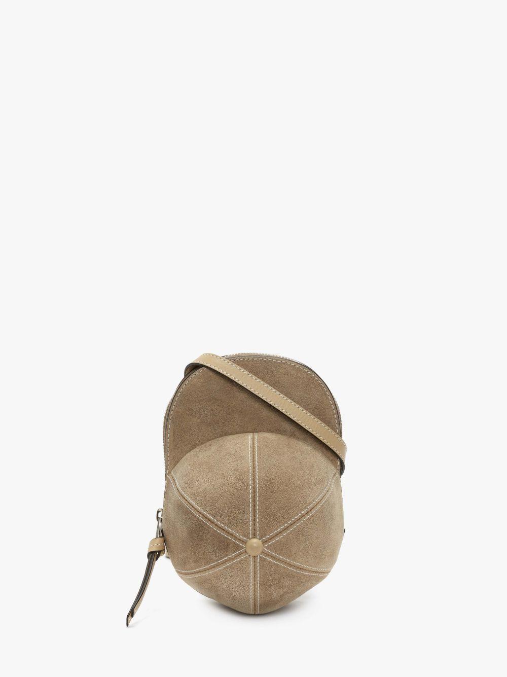 MEDIUM CAP BAG - LEATHER CROSSBODY BAG in brown | JW Anderson US  Product Image