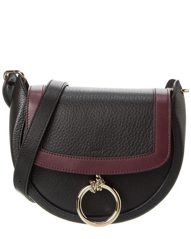 Arlene Leather Crossbody In Black Product Image