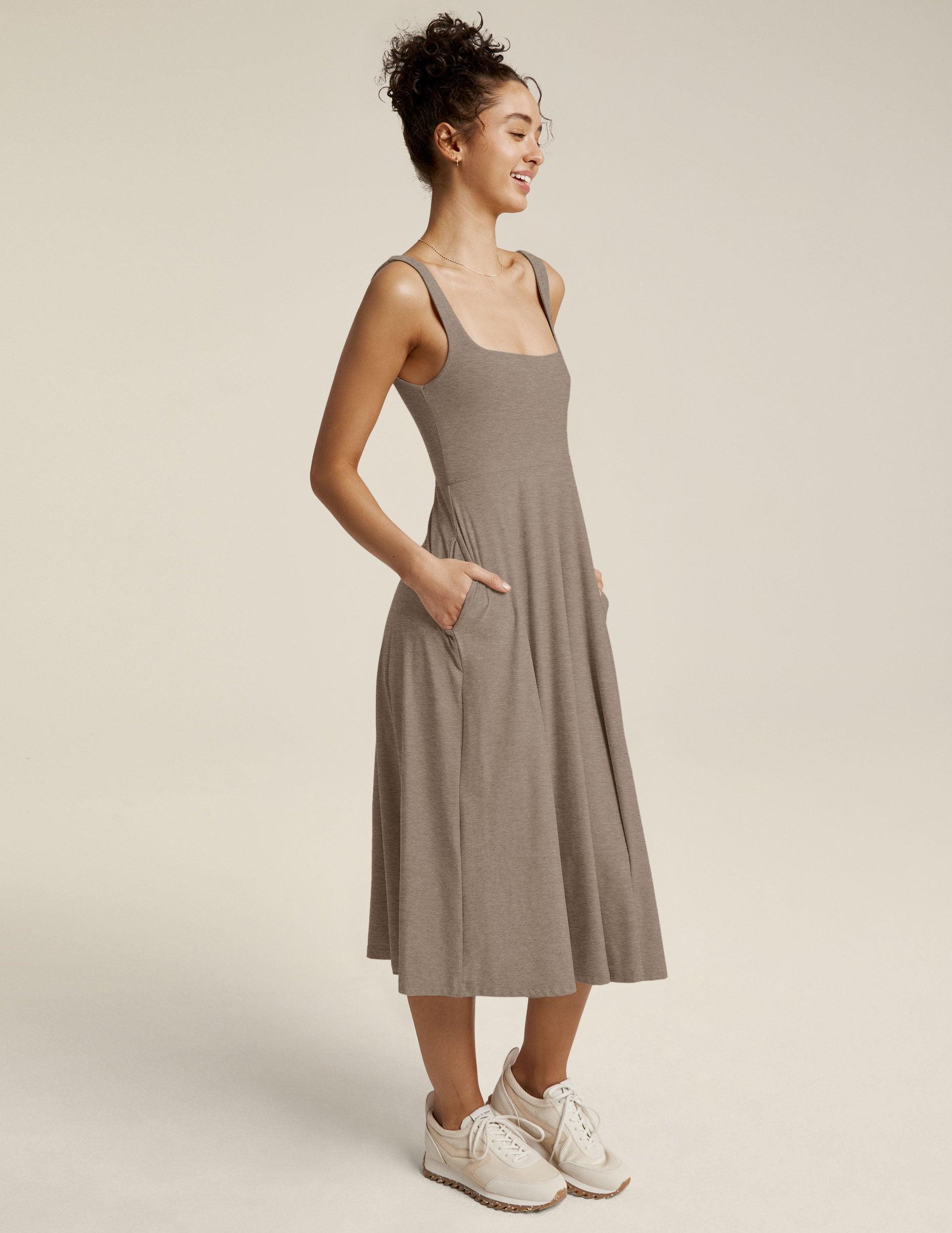 Featherweight At The Ready Square Neck Dress Product Image