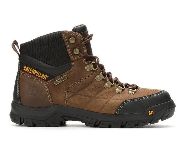 Men's Caterpillar Threshold Waterproof Steel Toe Work Boots Product Image