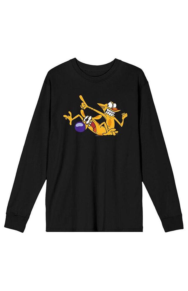 Men's CatDog Long sleeve T-Shirt Product Image