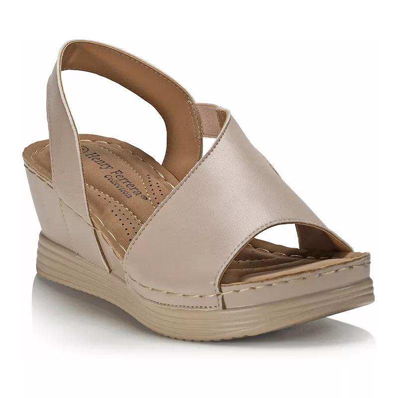 Henry Ferrera Comfort 70 Womens Wedge Sandals Product Image