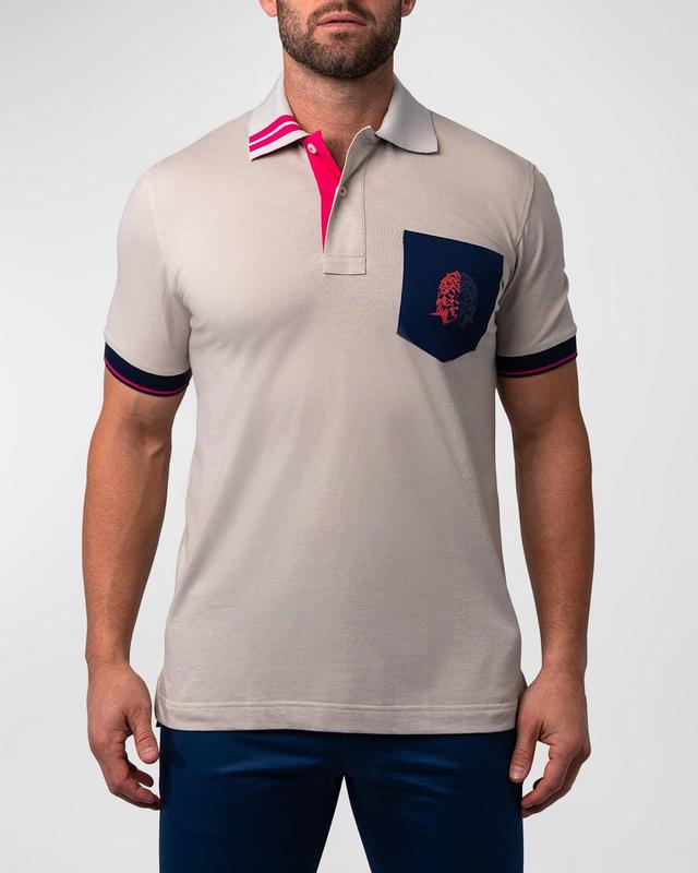 Mens Mozart Tipped Polo Shirt Product Image