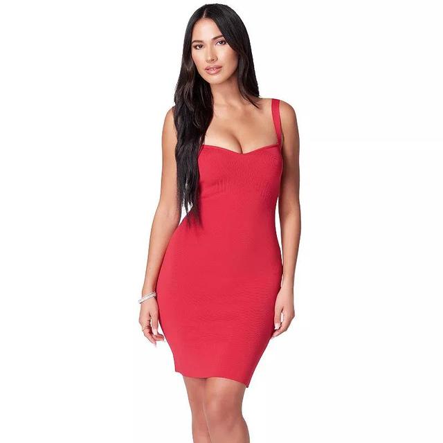 Womens bebe Bandage V-Neck Dress Product Image