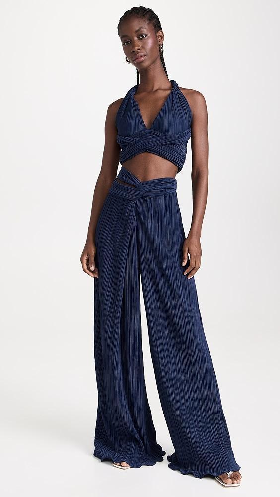 Maylé Vásquez Salome Wrap Around Crop Top | Shopbop Product Image