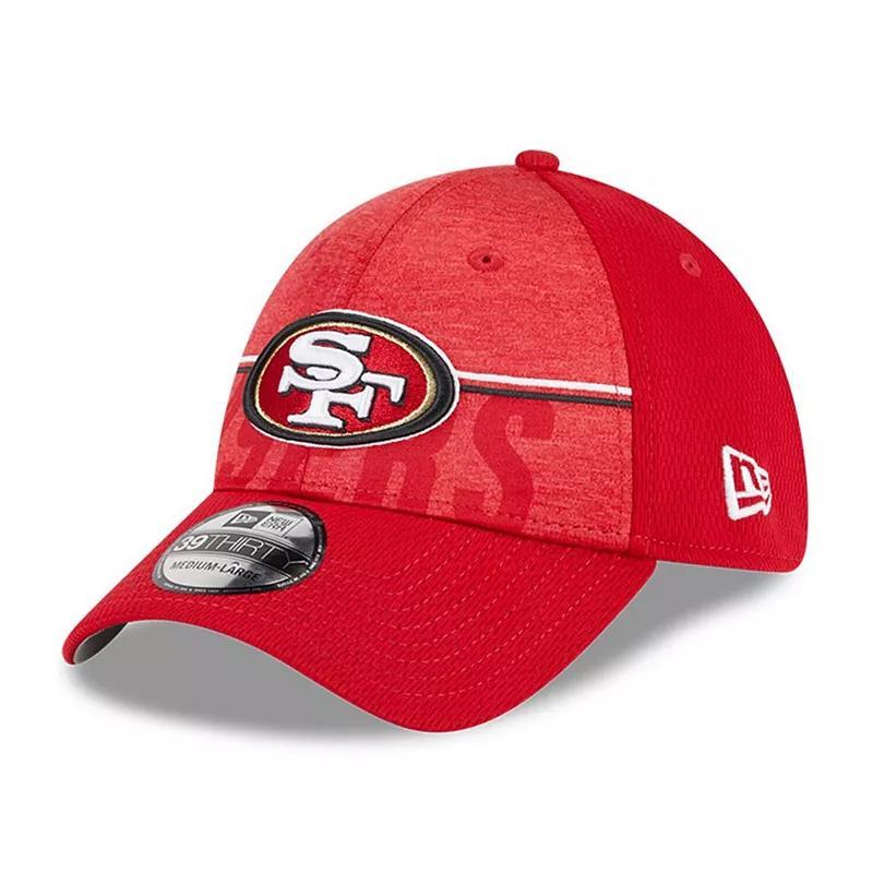 Mens New Era Scarlet San Francisco 49ers 2023 NFL Training Camp 39THIRTY Flex Fit Hat Product Image