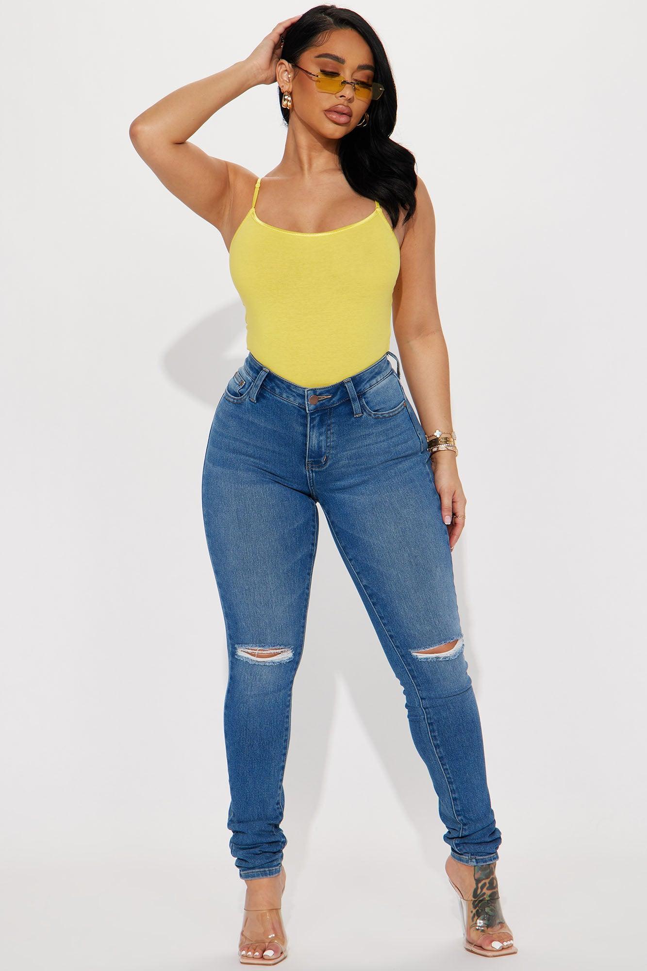 Love To Layer Tank - Yellow Product Image