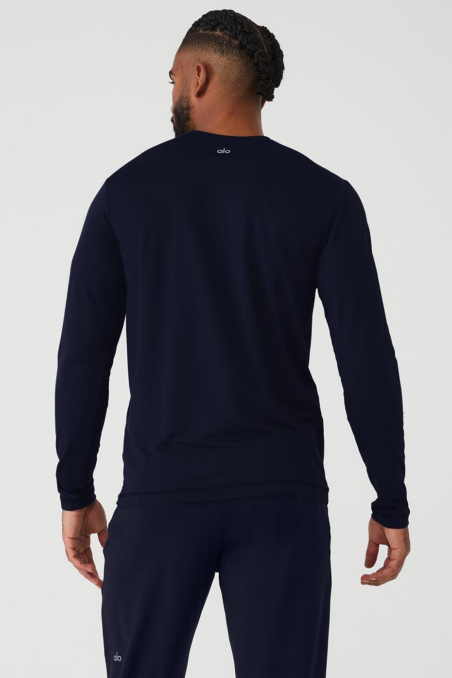 Conquer Reform Crewneck Long Sleeve - Navy Male Product Image