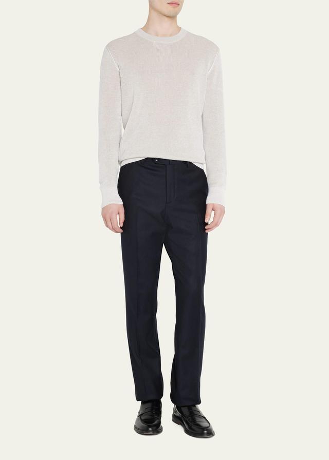 Mens Four-Pocket Wool-Cashmere Trousers Product Image