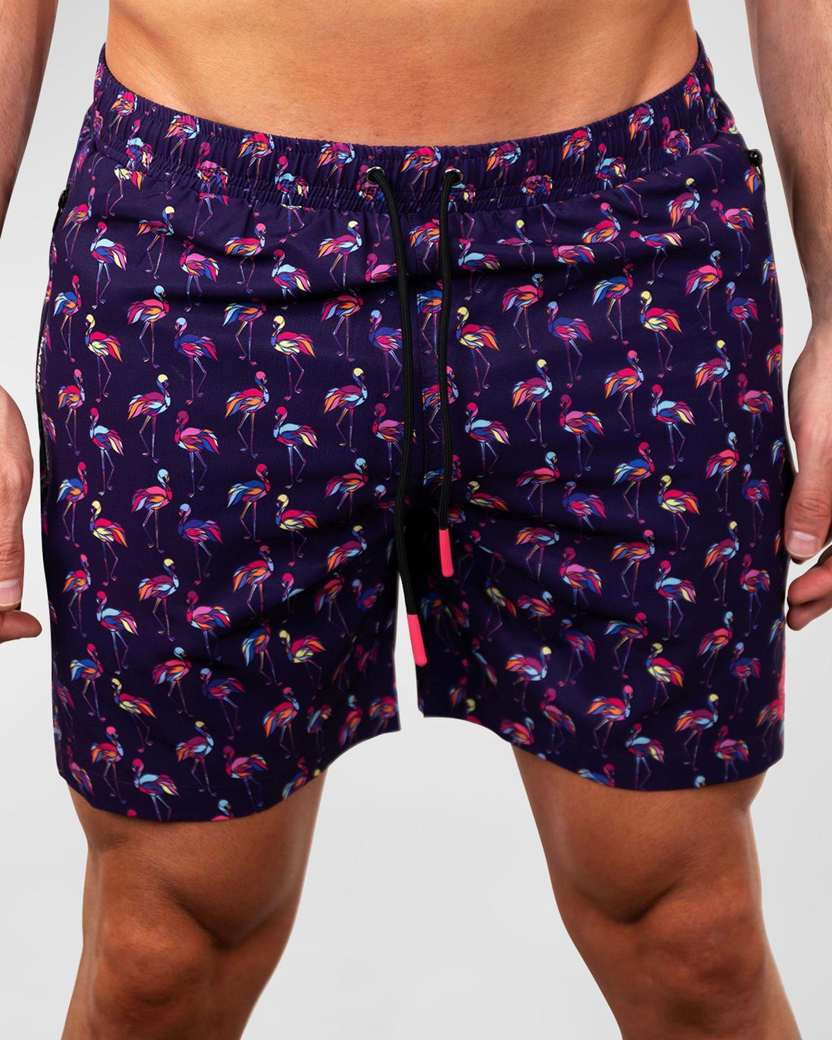 Mens Lion Swim Shorts Product Image