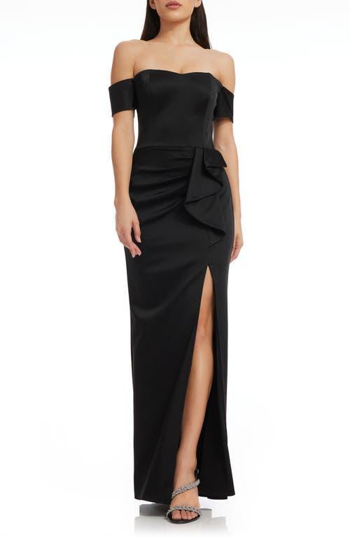 Dress the Population Gabrielle Off the Shoulder Gown Product Image