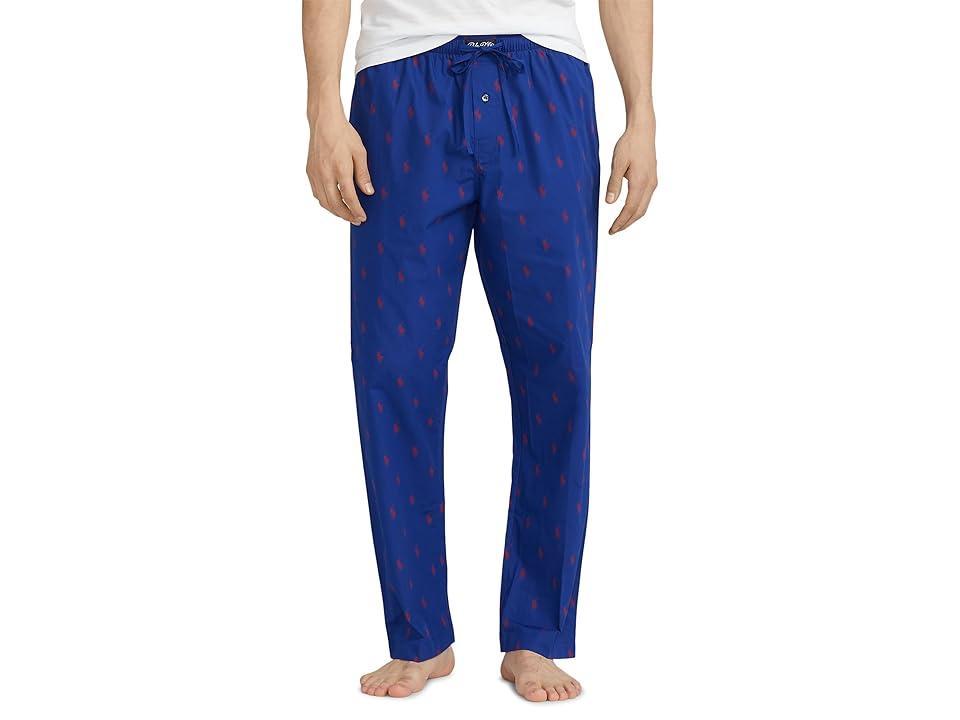 Polo Ralph Lauren Cotton Printed Regular Fit Pajama Pants Product Image