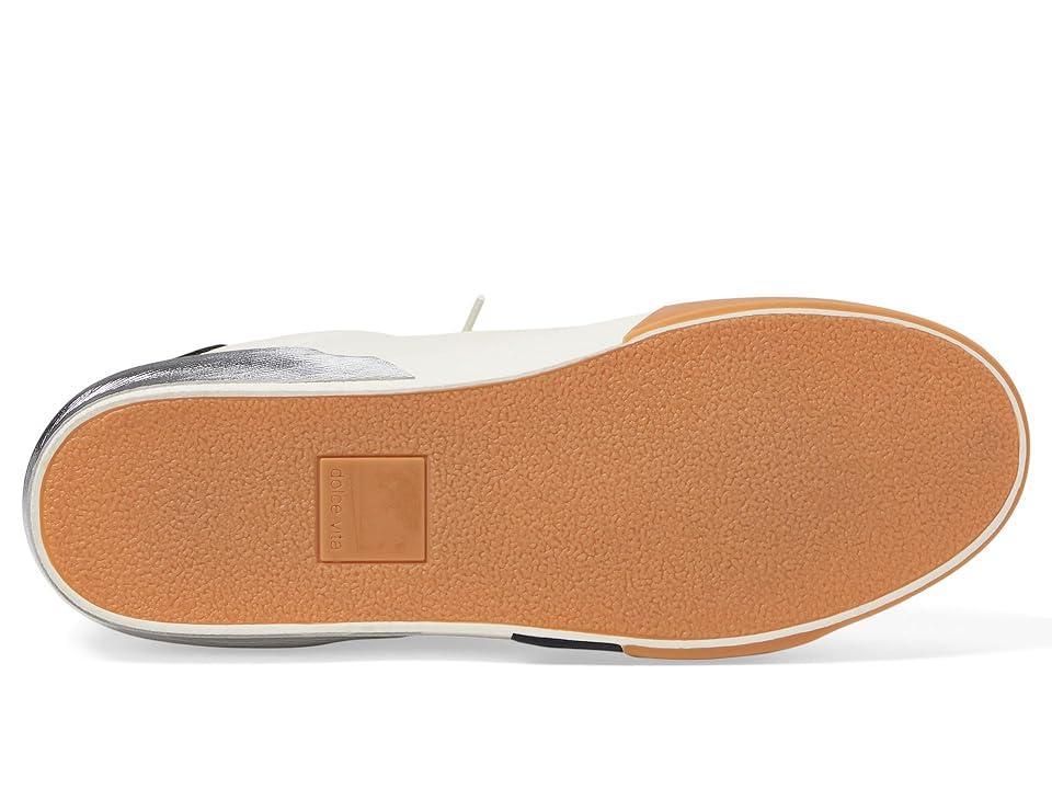 Zina Sneaker In White/tan Leather Product Image