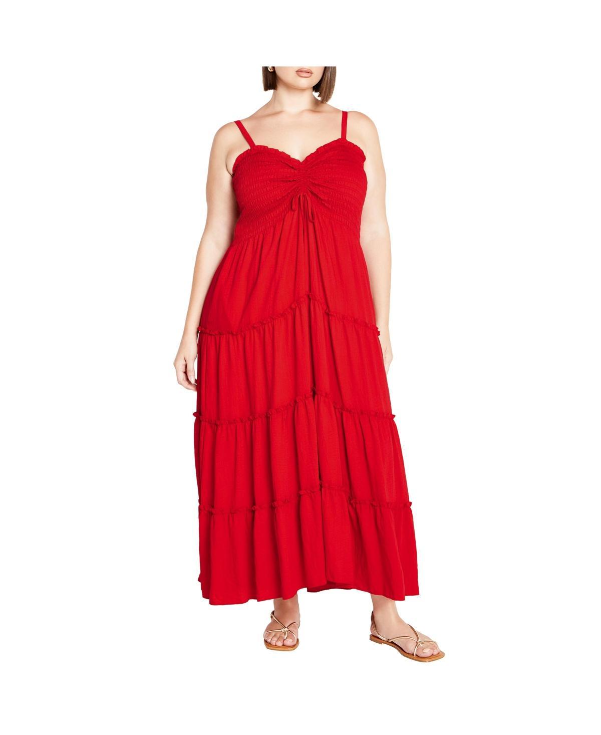 City Chic Womens Alisa Maxi Dress Product Image