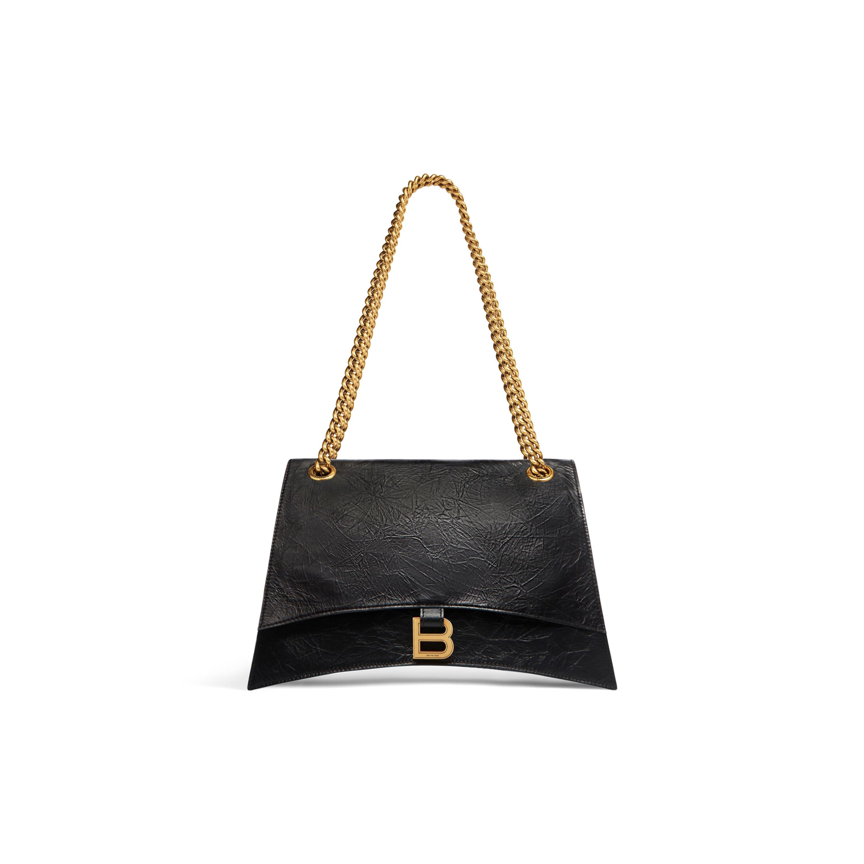 Women's Crush Medium Chain Bag  in Black Product Image