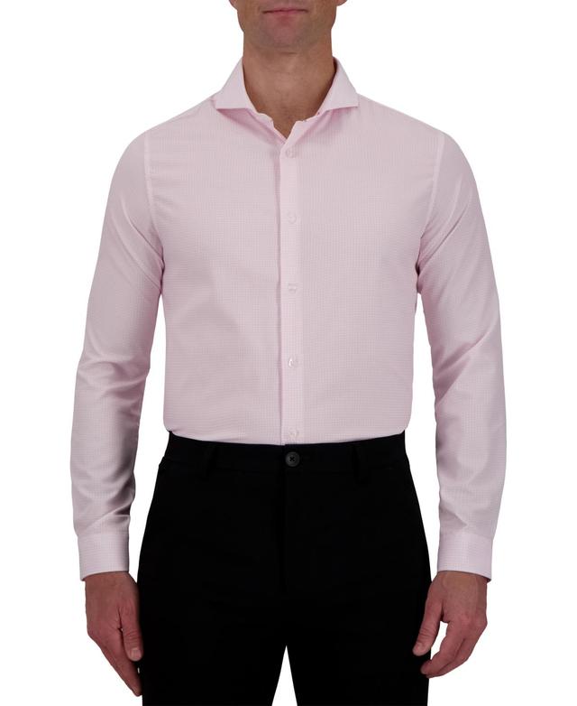 C Lab Mens Slim-Fit Check-Print Dress Shirt Product Image