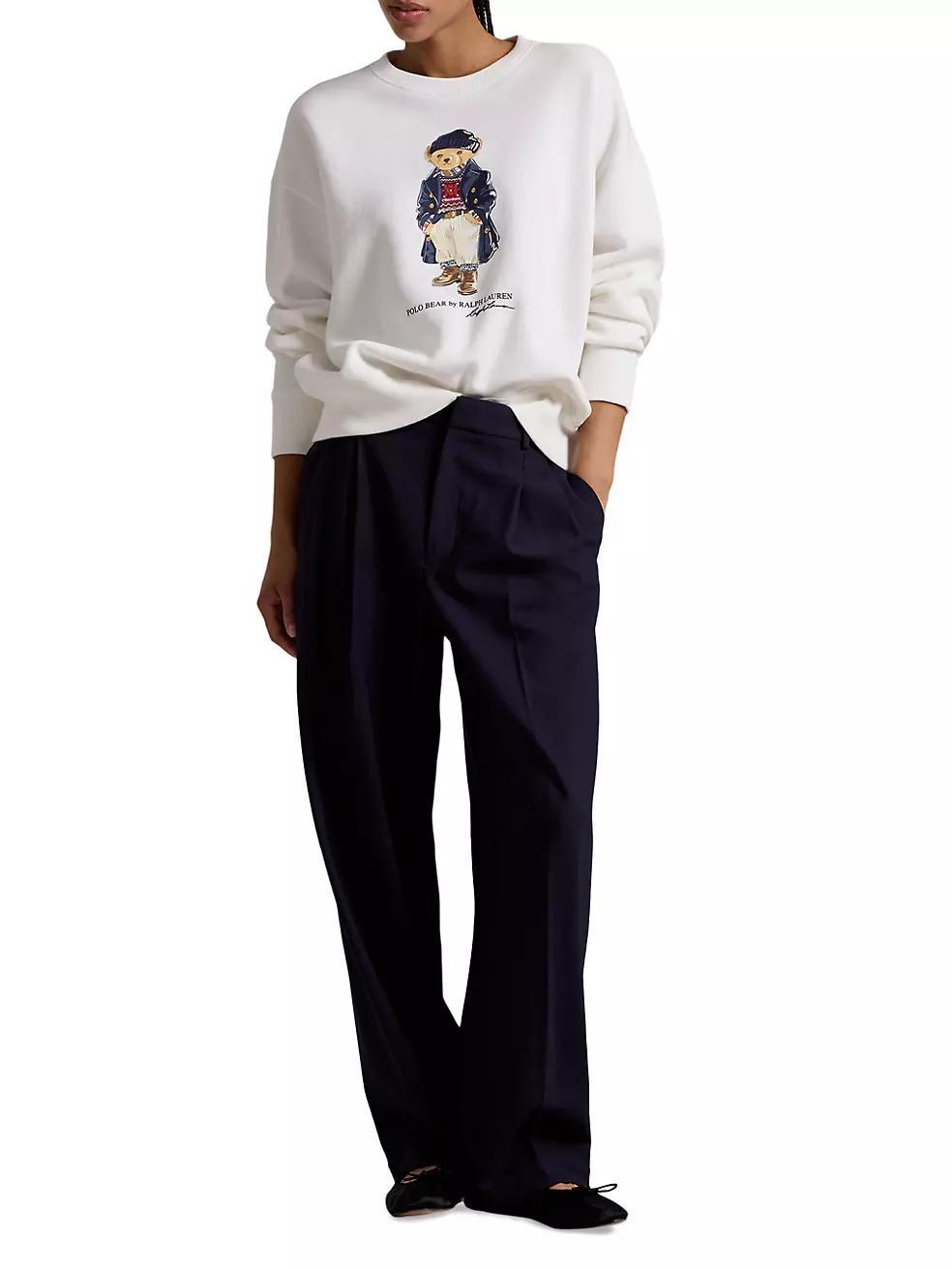 Polo Bear Fleece Sweatshirt Product Image