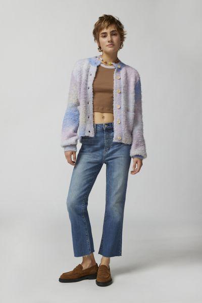 Daze Denim Shy Girl High-Waisted Cropped Flare Jean Womens at Urban Outfitters Product Image