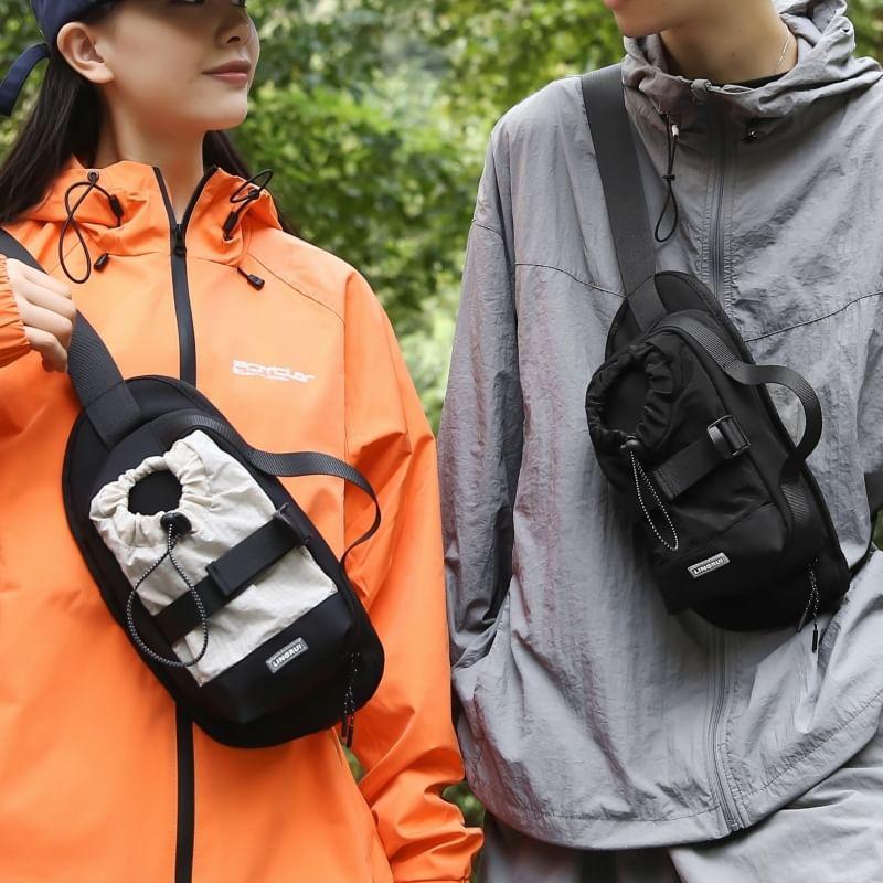 Drawstring Nylon Sling Bag Product Image