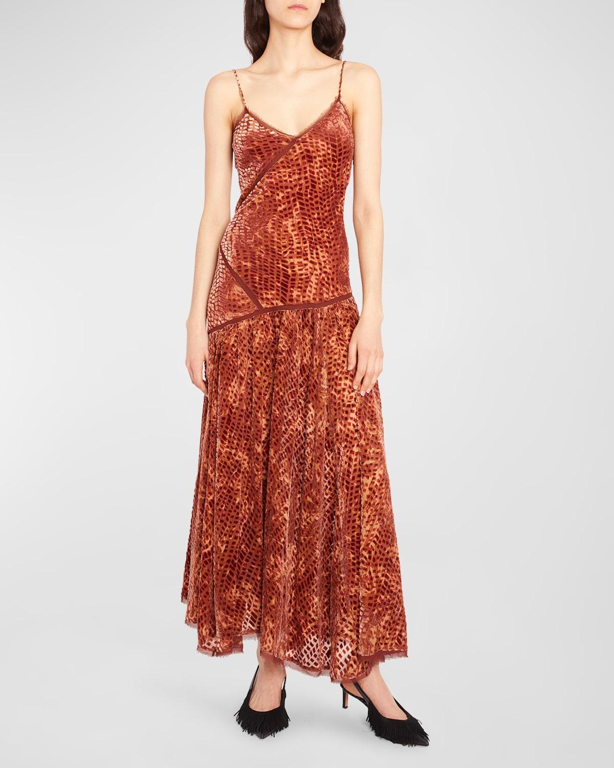 Ulla Johnson Elodie Burnout Velvet Dress Product Image