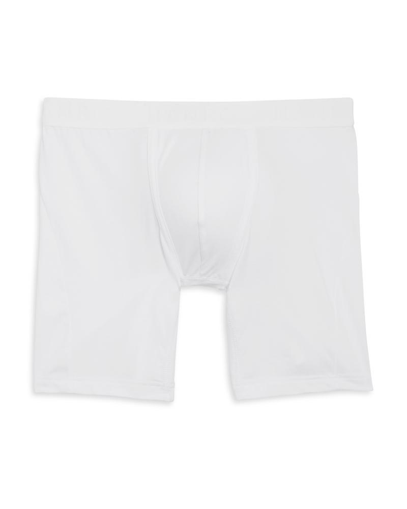 Hanro Stretch Cotton Essentials Long-Leg Boxer Briefs Product Image