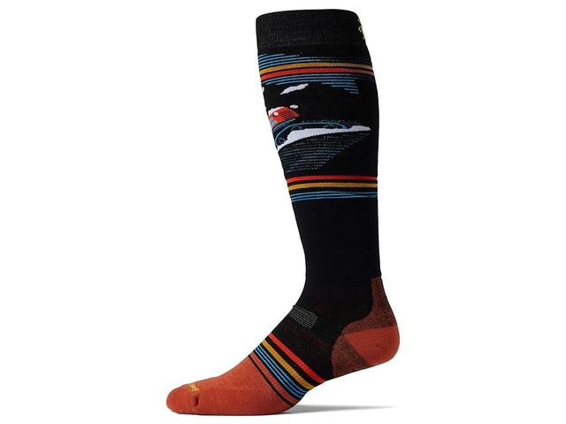 Smartwool Snowboard Targeted Cushion Piste Machine Over-the-Calf Socks Men's No Show Socks Shoes Product Image