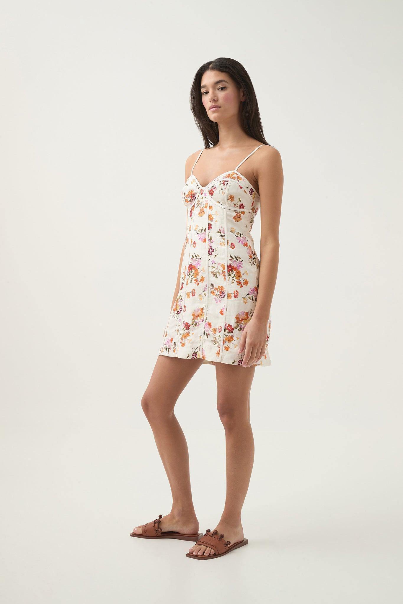 Cyma Panelled Mini Dress Product Image