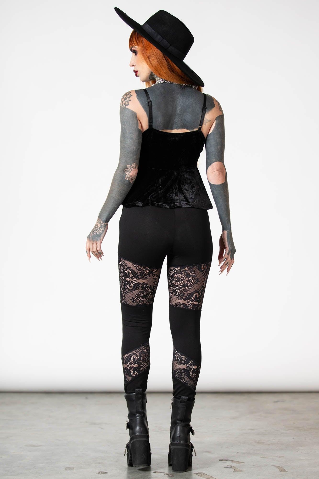 Quartz Night Velvet Top - Resurrect Female Product Image