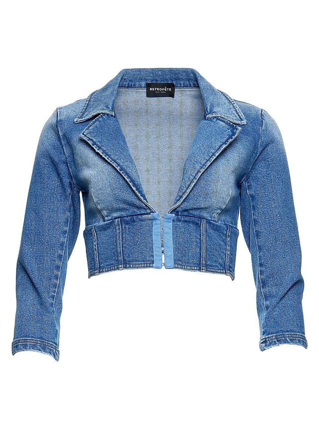 Womens Maxine Denim Top Product Image