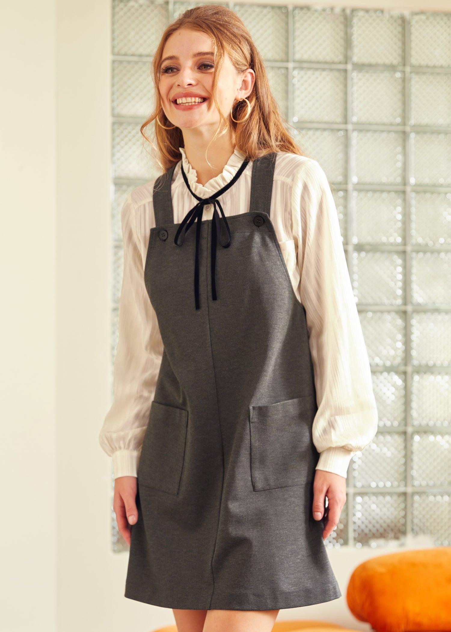 Daring Darling Overall Dress Product Image