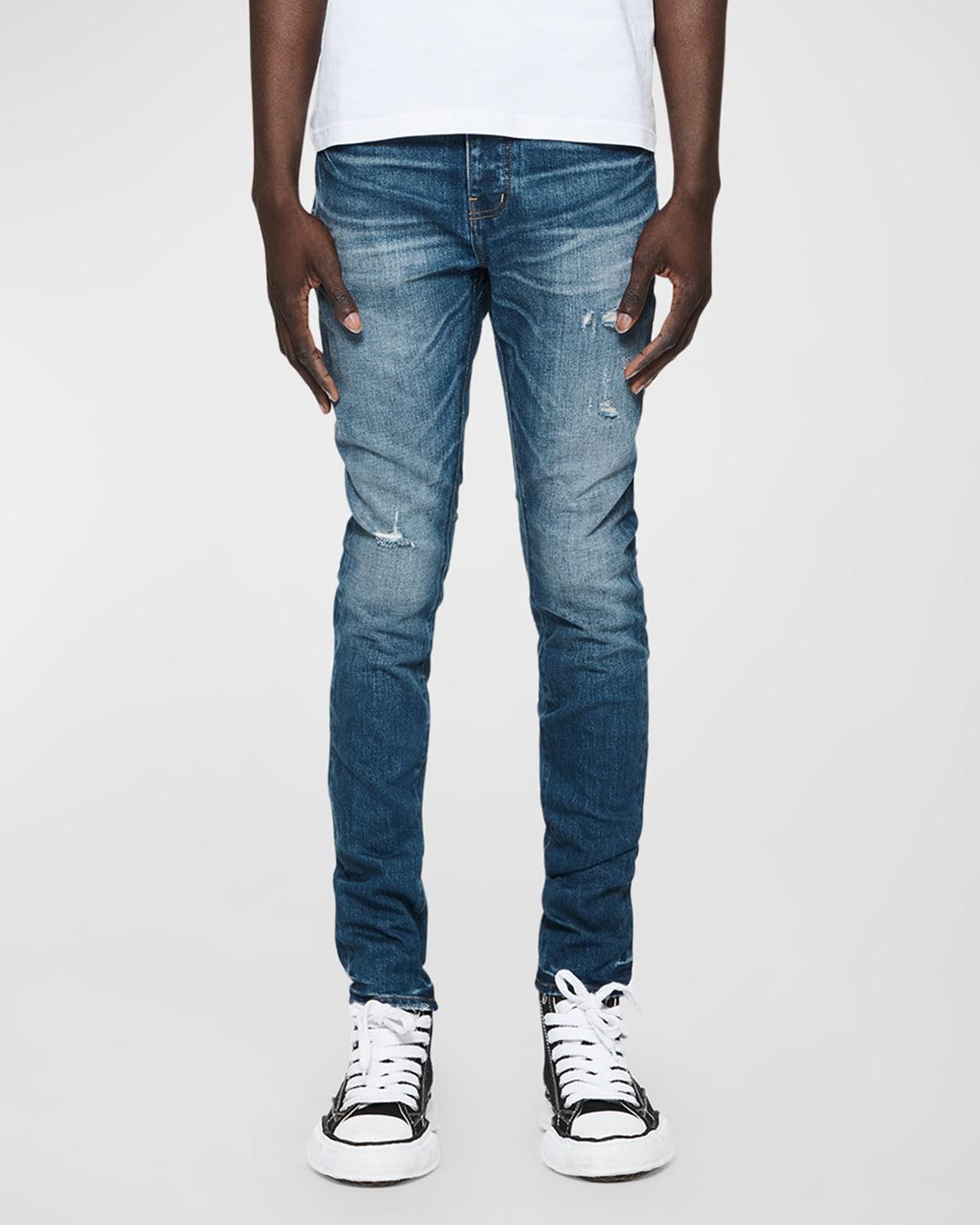 Mens P001 One Year Worn Skinny Jeans Product Image