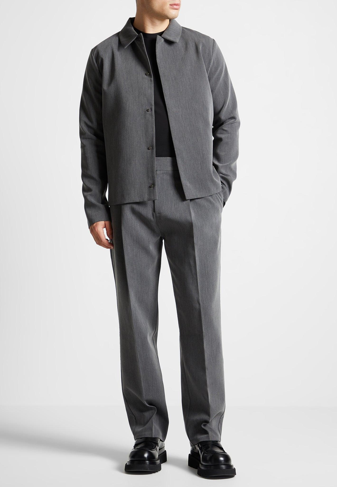 Minimal Boxy Jacket - Dark Grey Male product image