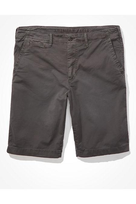 AE Flex 12 Longer Length Lived-In Khaki Short Men's Product Image