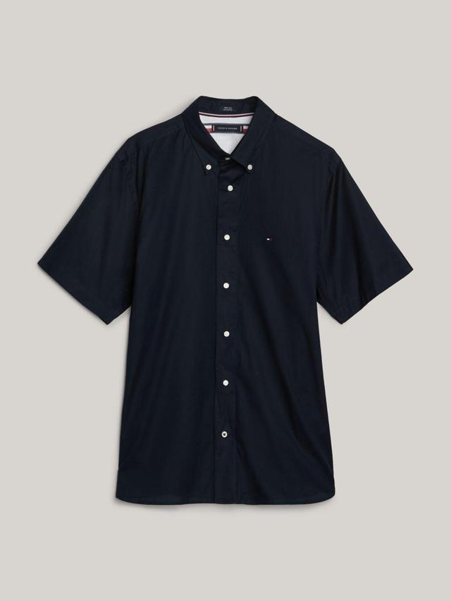 Tommy Hilfiger Men's Regular Fit THFlex Poplin Shirt Product Image