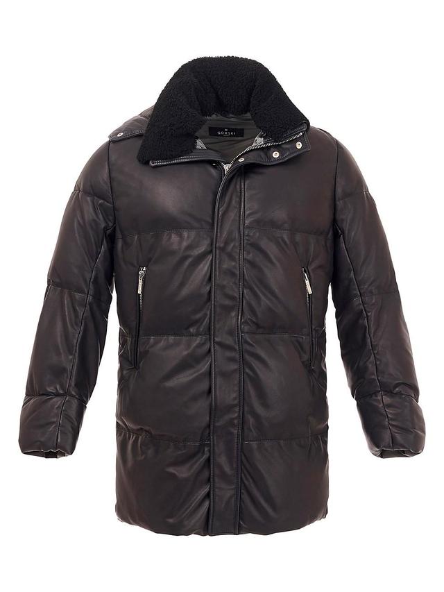 Mens Parka with Toscana Lamb Product Image