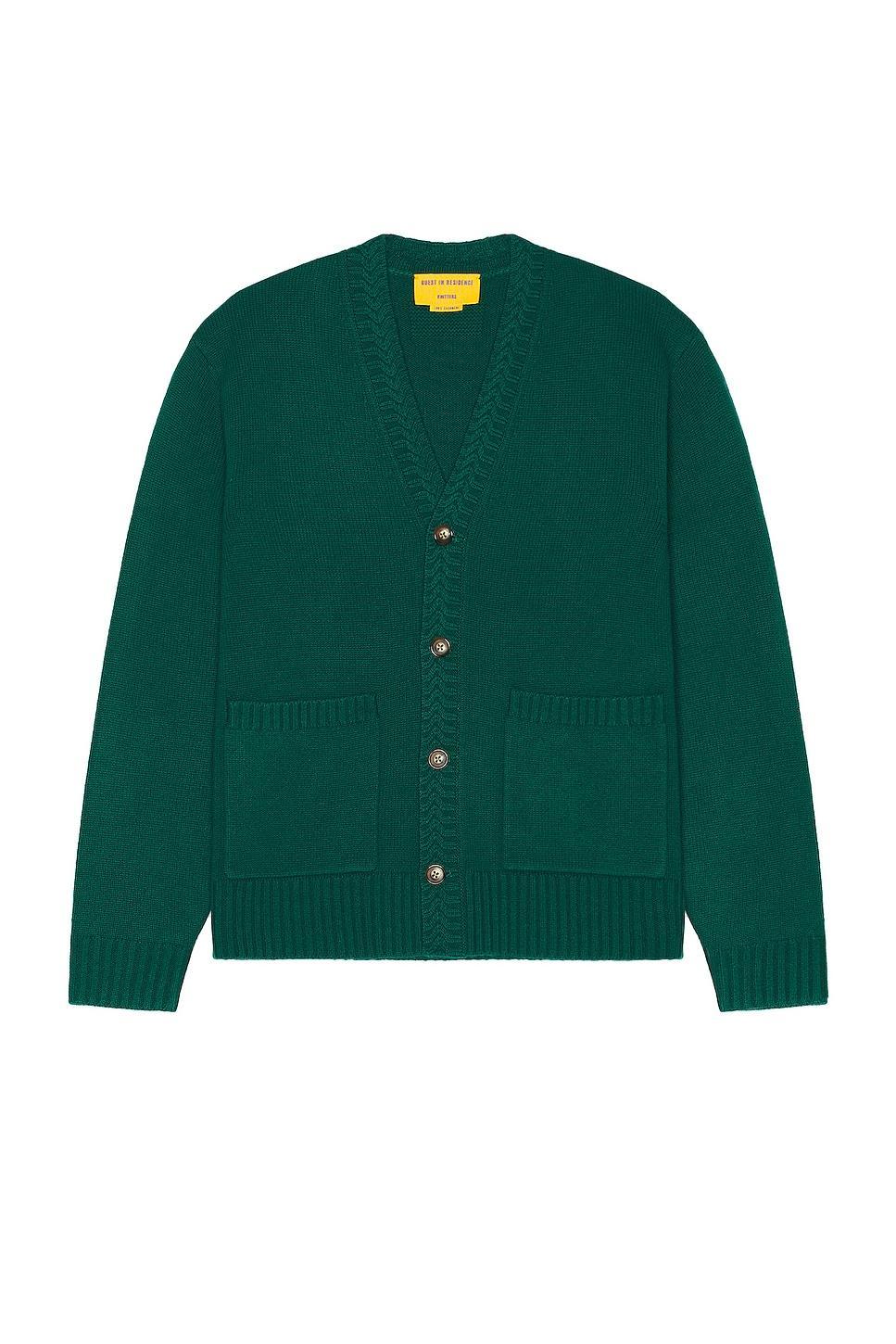 Guest In Residence The Cardigan in Green Product Image