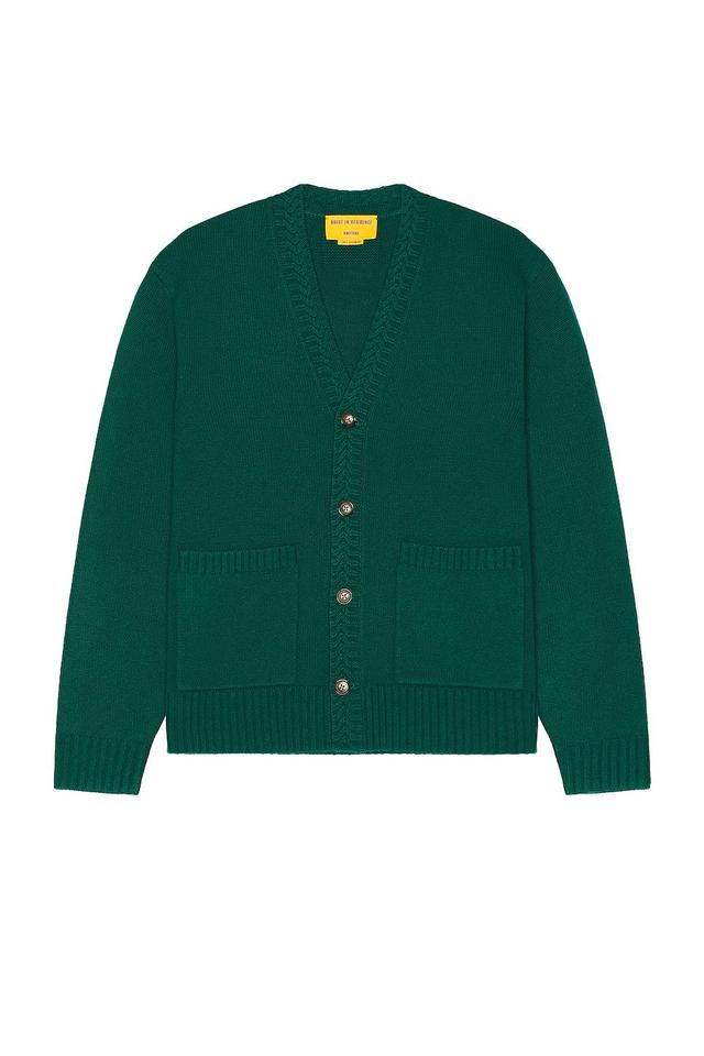 Guest In Residence The Cardigan in Green Product Image