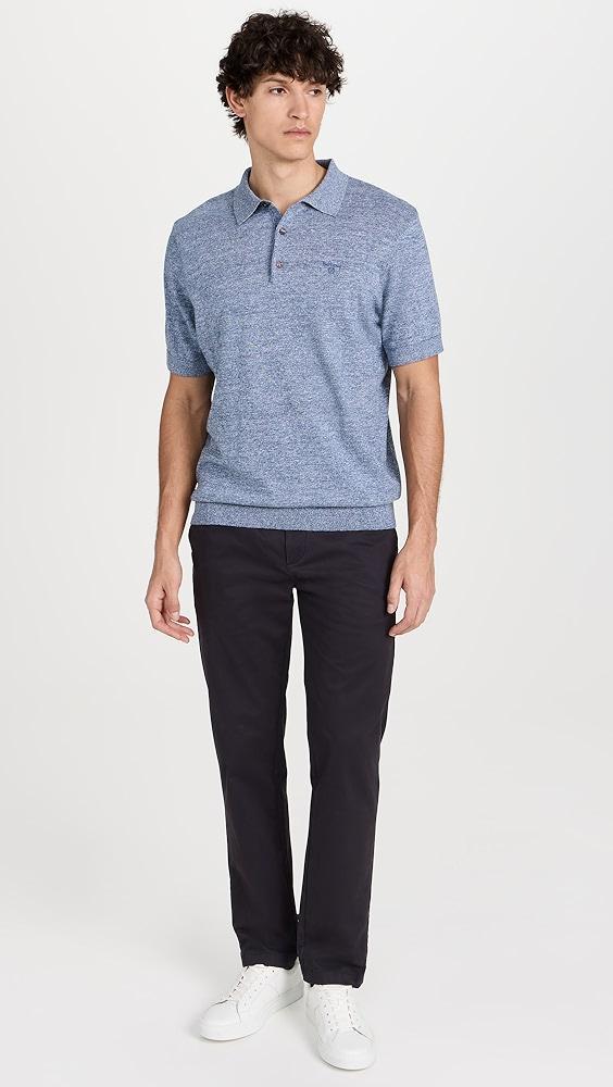 Barbour Buston Knit Polo | Shopbop Product Image